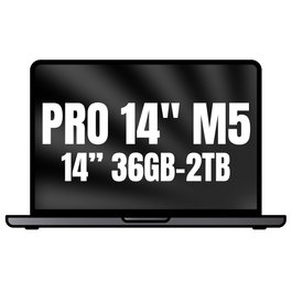 Apple MacBook Pro 14 M5 Max 36GB 2TB SSD Negro Espacial